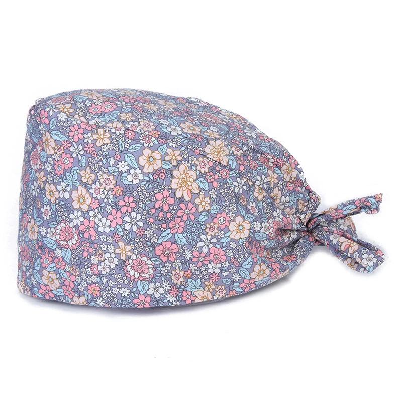 Unisexowa bawełniana czapka chirurgiczna: Oddychający, Pochłaniający pot dla Profesjonalistów Stomatologicznych i Kosmetycznych