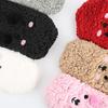 Women's Thicker Warm Fuzzy Socks Plush Warm Winter Socks for Sleep Home,Soft Cozy Socks Cartoon Doll Ankle Crew Socks