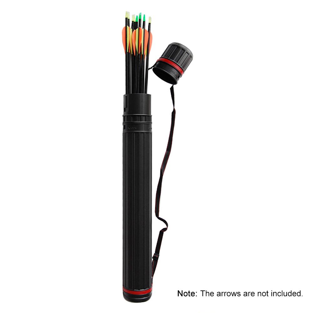 

Telescopic Archery Arrow Case Carrier Tube with 2 EVA Foam Arrow Protection Racks Holders Arrow case & 2pcs EVA rack