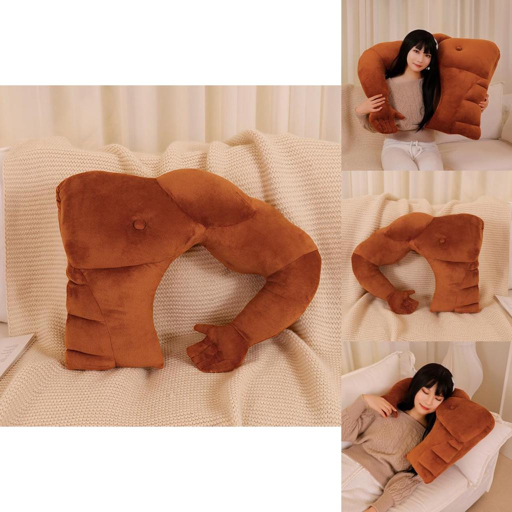 Weiches Plüsch-Freund-Körperkissen mit Armstütze für Geschenk und Komfort