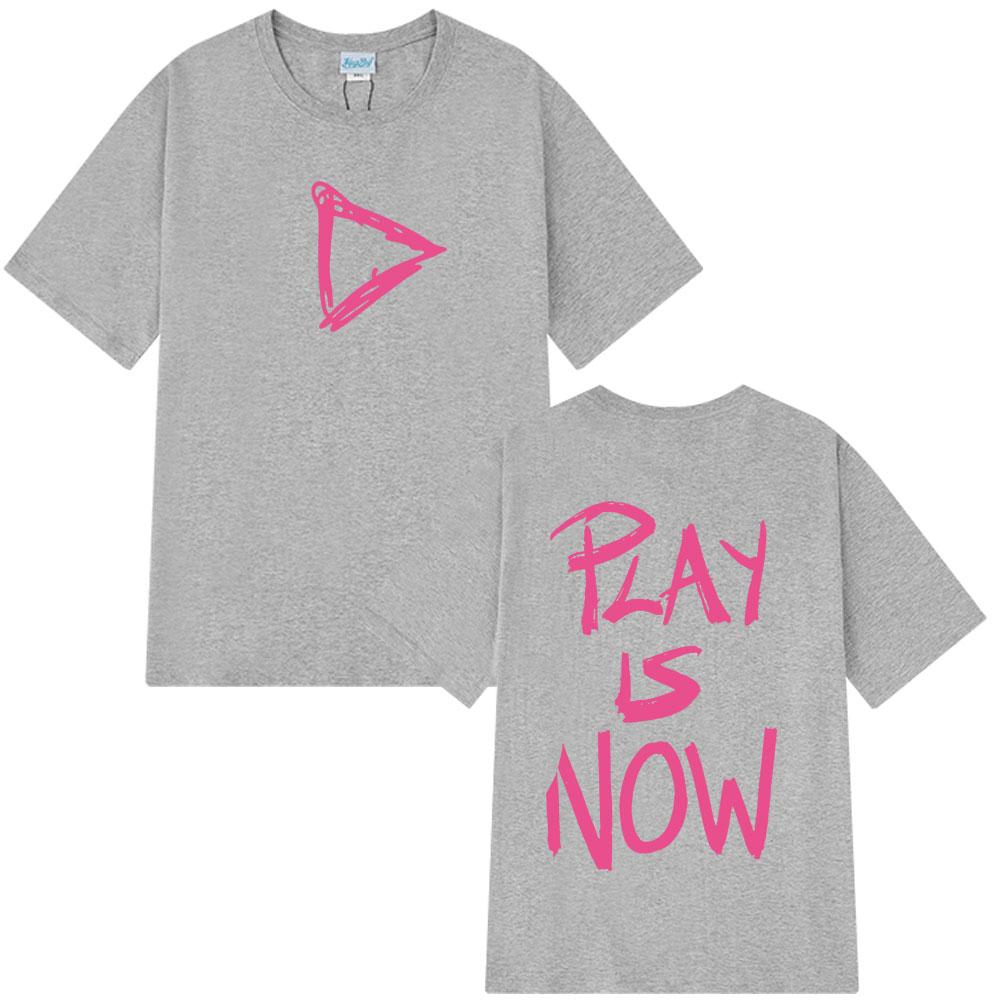 2025 Summer Ed Sheeran Is Now Playing with Short-sleeved Men's and Women's Street Style Pictures 100% Pure Cotton Short-sleeved