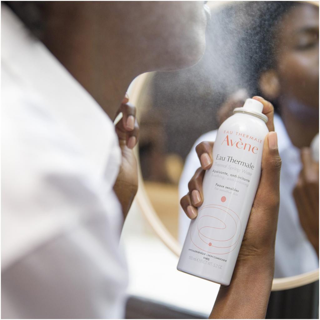 Avene Thermal Spring Water Spray for Sensitive Skin, Soothing & Hydrating Facial Mist, 150ml