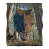 JQ Licensing Jlo Silky Dinosaur Supersoft Blanket