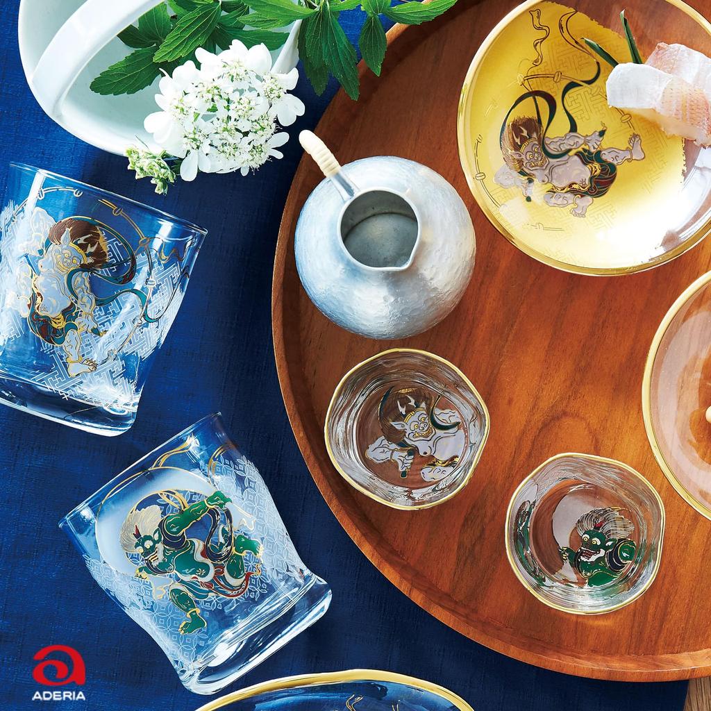 Aderia Premium Nippon Taste Felsenglas Paar Set, 300ml, Hergestellt in Japan, Geschenkverpackt, S6227. Stilvolles, leichtes Whiskeyglas für Shochu, Ruhestand,