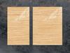 GLAS-KOCHFELDSCHUTZPLATTE 70x52 HOLZ