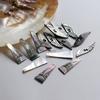 Blacklip Pearl Trapezoidal Shell Pendant - Wings of Freedom DIY Accessory for Hairpins, Headdresses, and Earrings