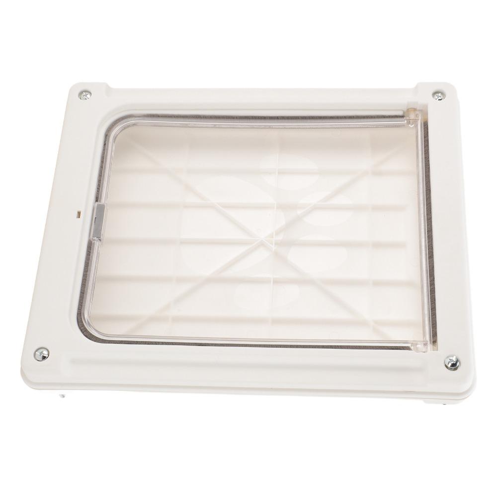 Small Size Cat Flap Two Way Access Pet Passage Safe Opening Pet Access Gate House Door Opening
