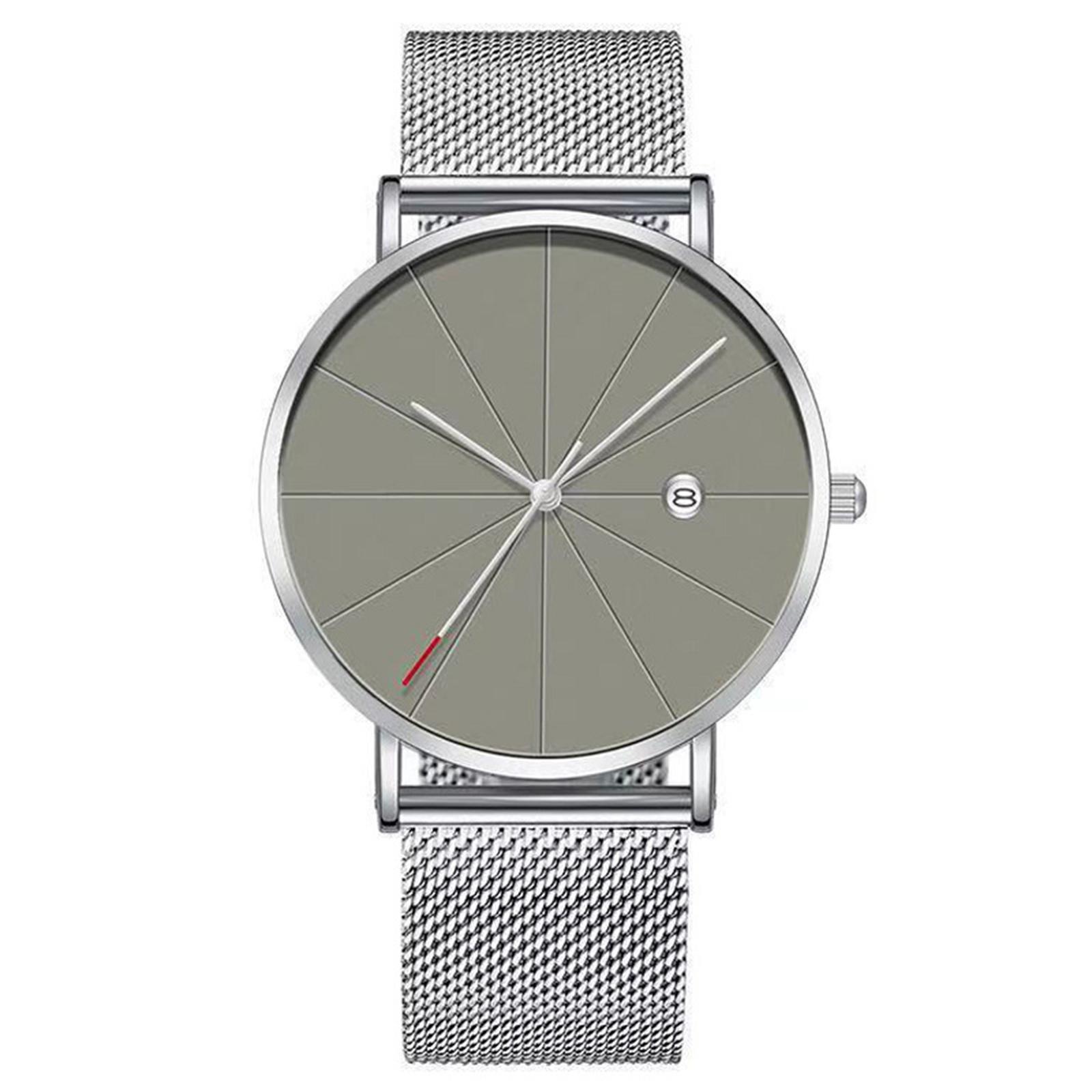 

Men s Luminous Running Alarm Clock Watch One Size