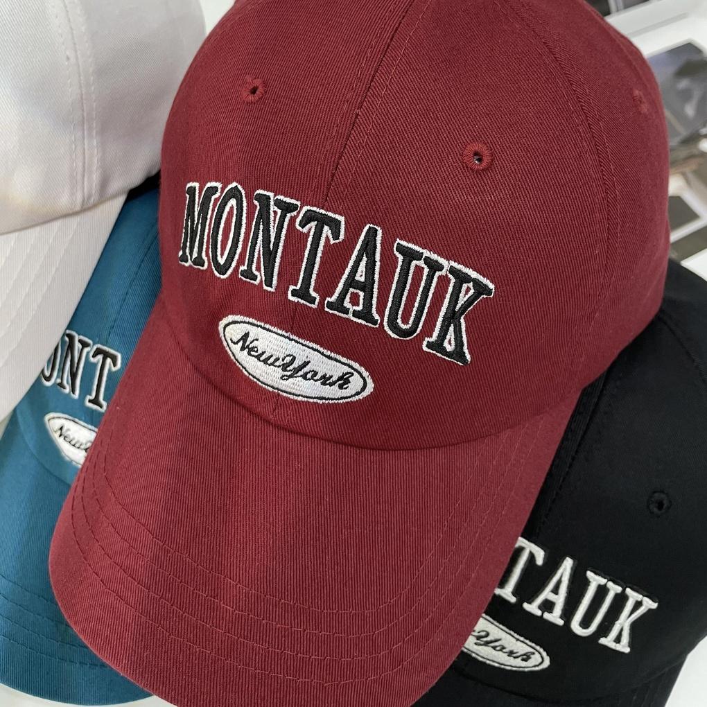 

Unisex Basic Daily Baseball Cap Montauk Ball Cap beige