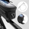 Bike Frame Bag with Phone Case 1.7 L Black