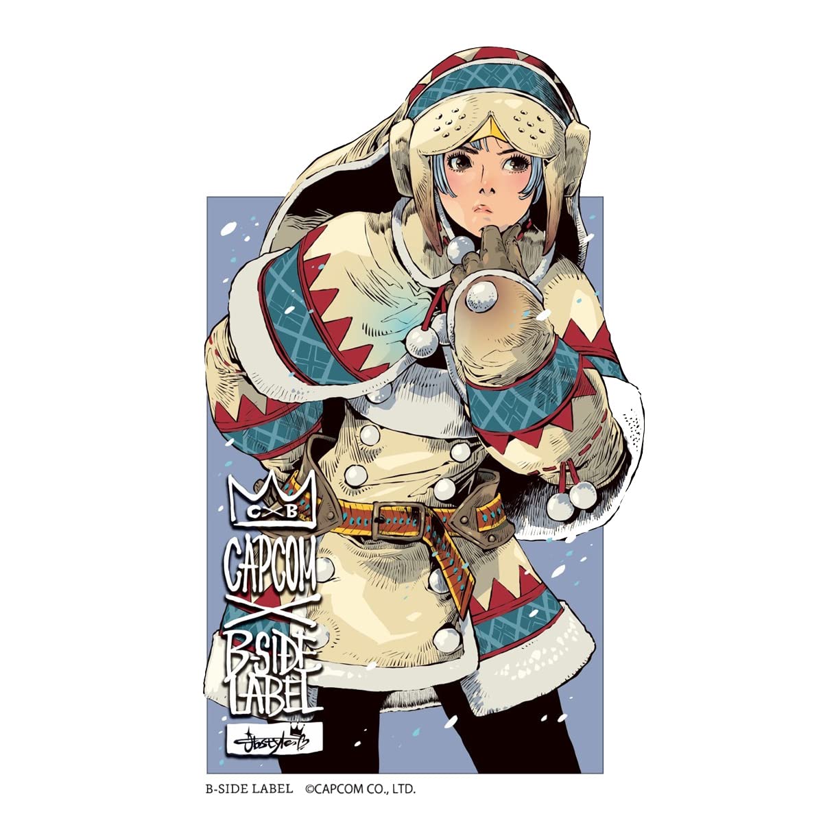 

Наклейка Capcom LABEL CAPCOM Girl Uruk Hunter PET PVC 1566610 CAPCOM×B-SIDE