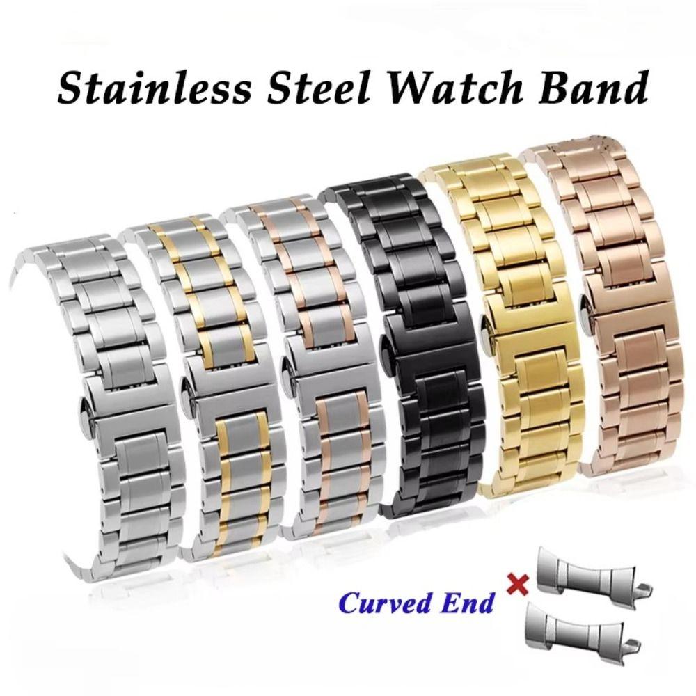 Adjustable Solid Watch Belt 19mm 20mm 21mm 22mm Watch Strap  Bracelets Accessories