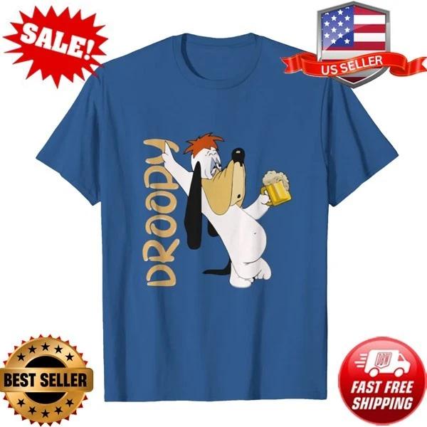 

Droopy Dog with Bear Classic Cartoon T-Shirt T-shirt S