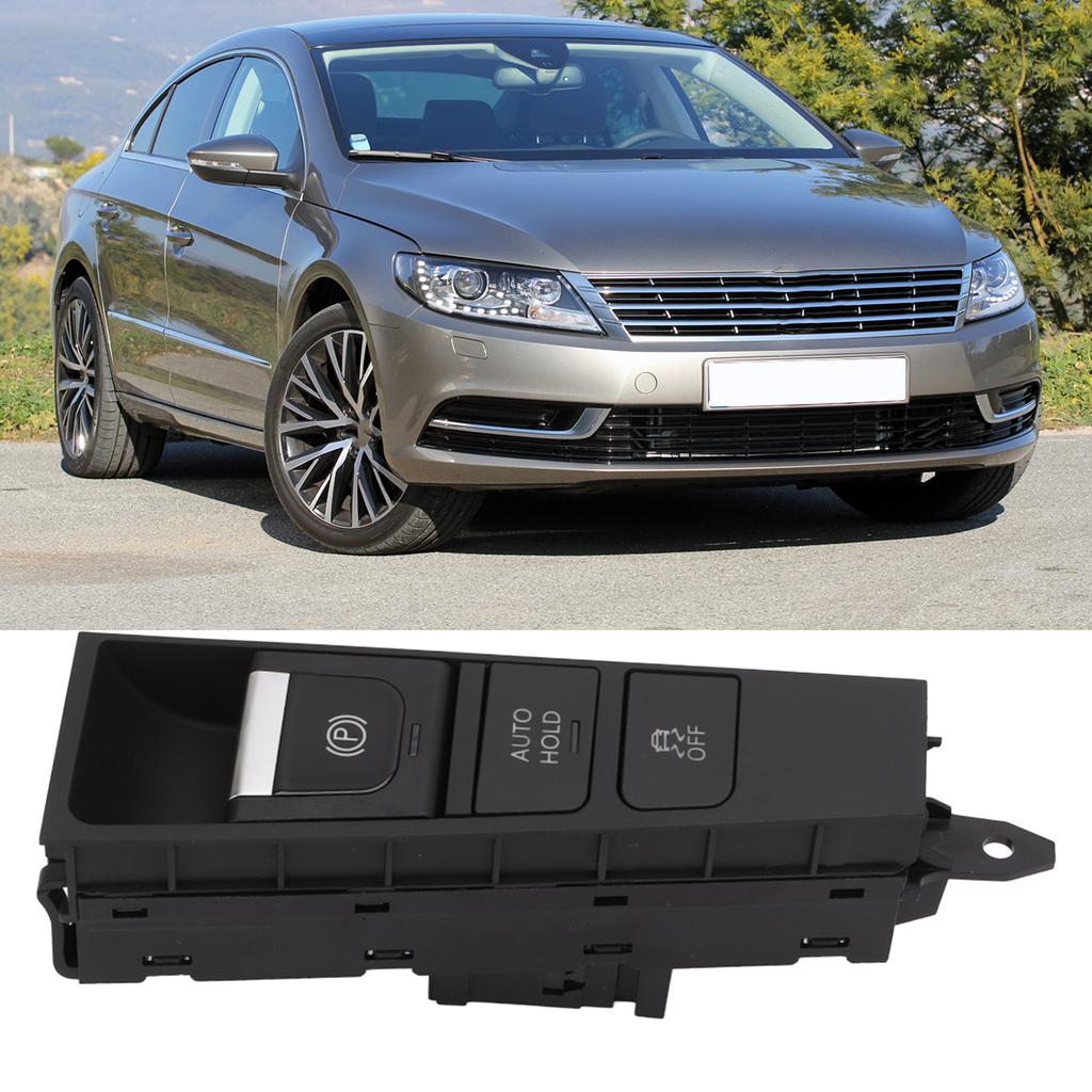 2025 New Car Parking Brake Auto Hold Switch 3AB927137 Handbrake Switch Button Replacement for B7 CC 2012‑2018