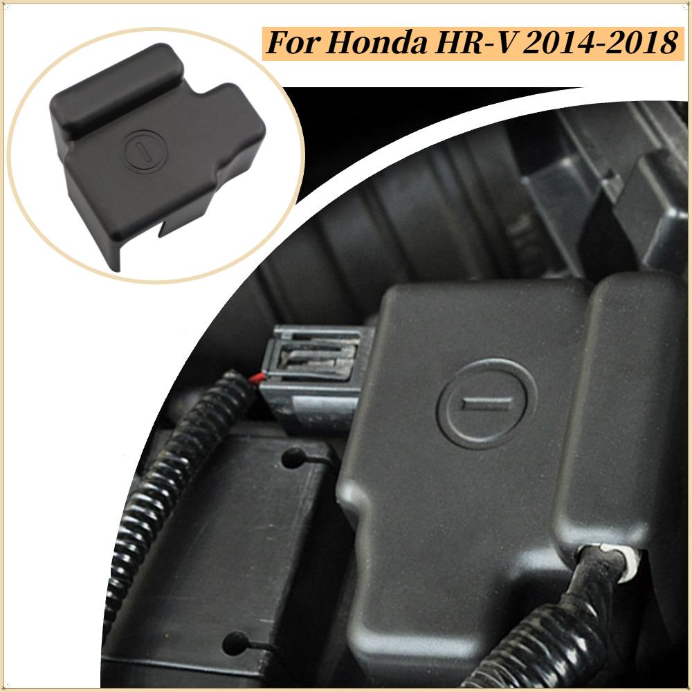 Car Engine Battery Negative Clip Cover for Honda HRV HR-V 2014-2018 2019 2020 ABS Black Protector Interior Accessories