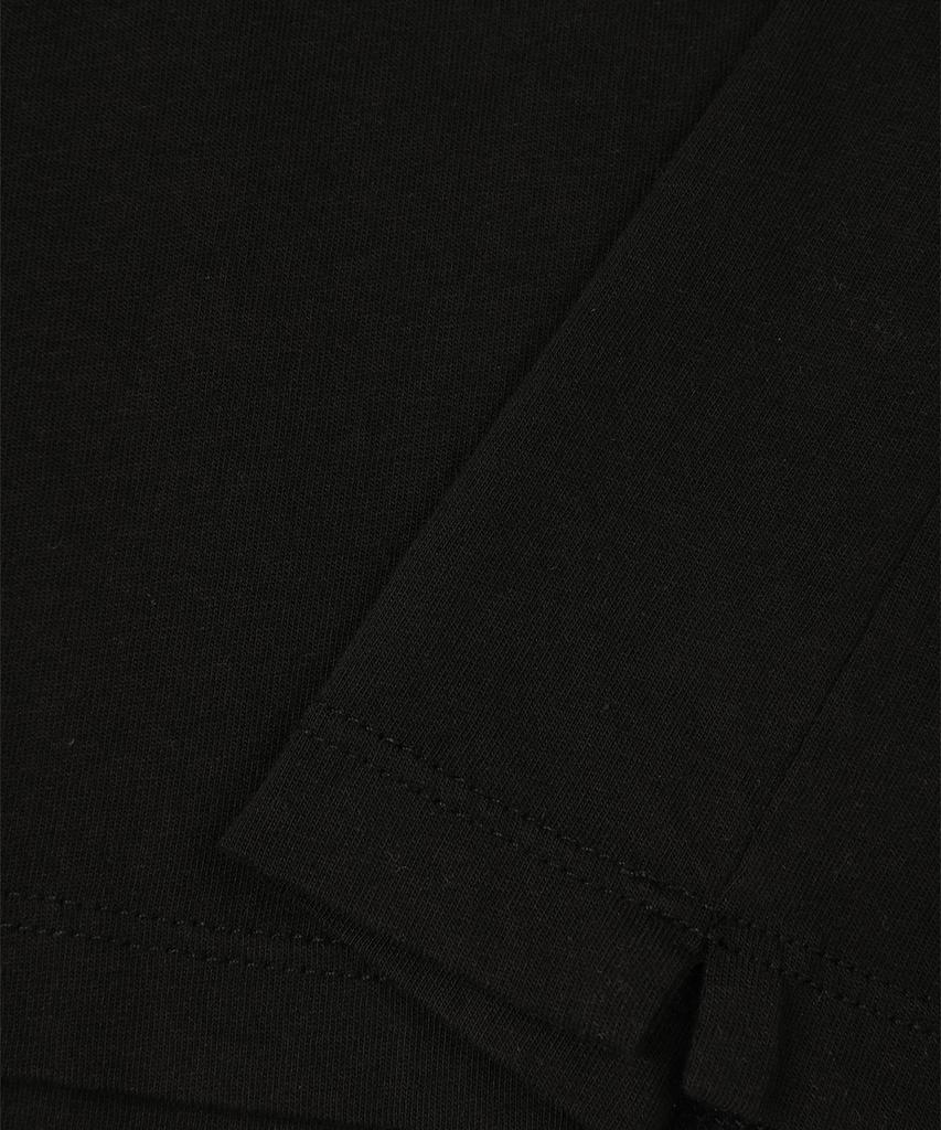 PANICALE P Patch Henley Neck Cotton T-Shirt 3 Colors