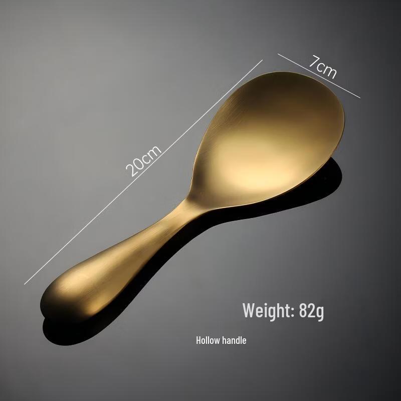 

Qianxing Stainless Steel Non-Stick Rice Serving Spoons Set