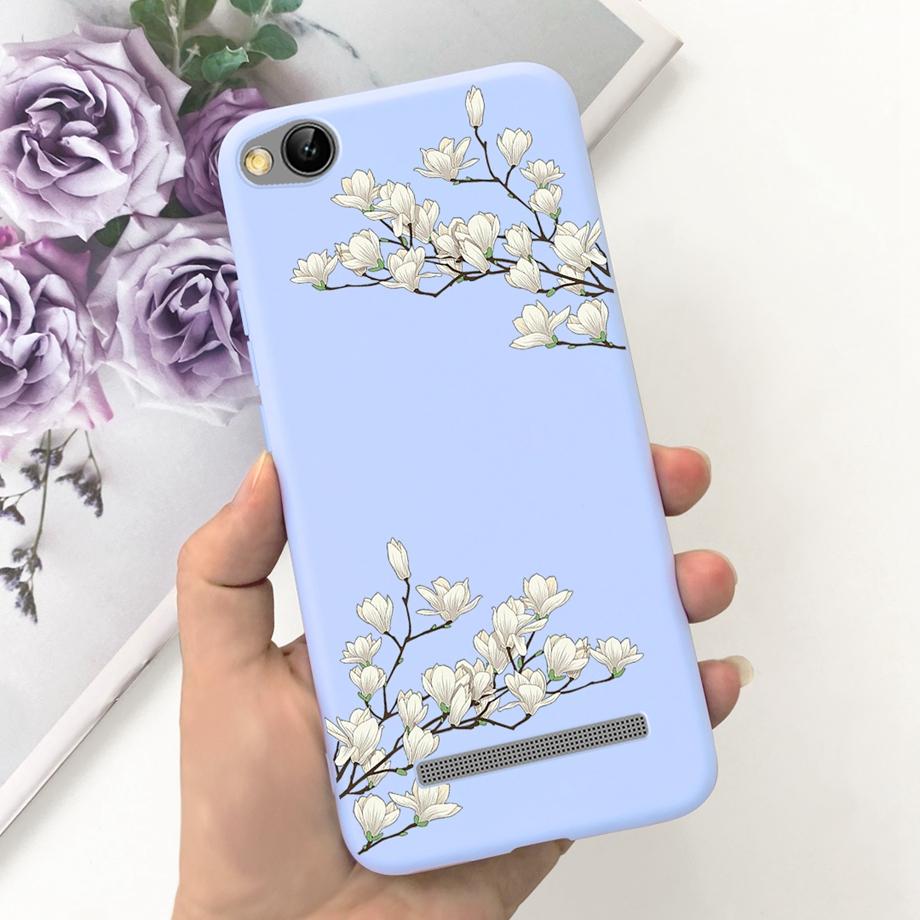Flower Cover For Xiaomi Redmi 4A 4x Beautiful Moon Night Black Cat Phone Case For Redmi 4x Redmi4a Protection Coque Funda Capas