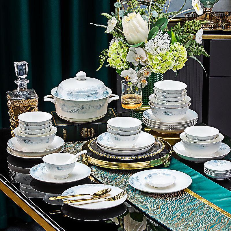 Jingdezhen Chinese Ceramic Dinnerware Gift Set