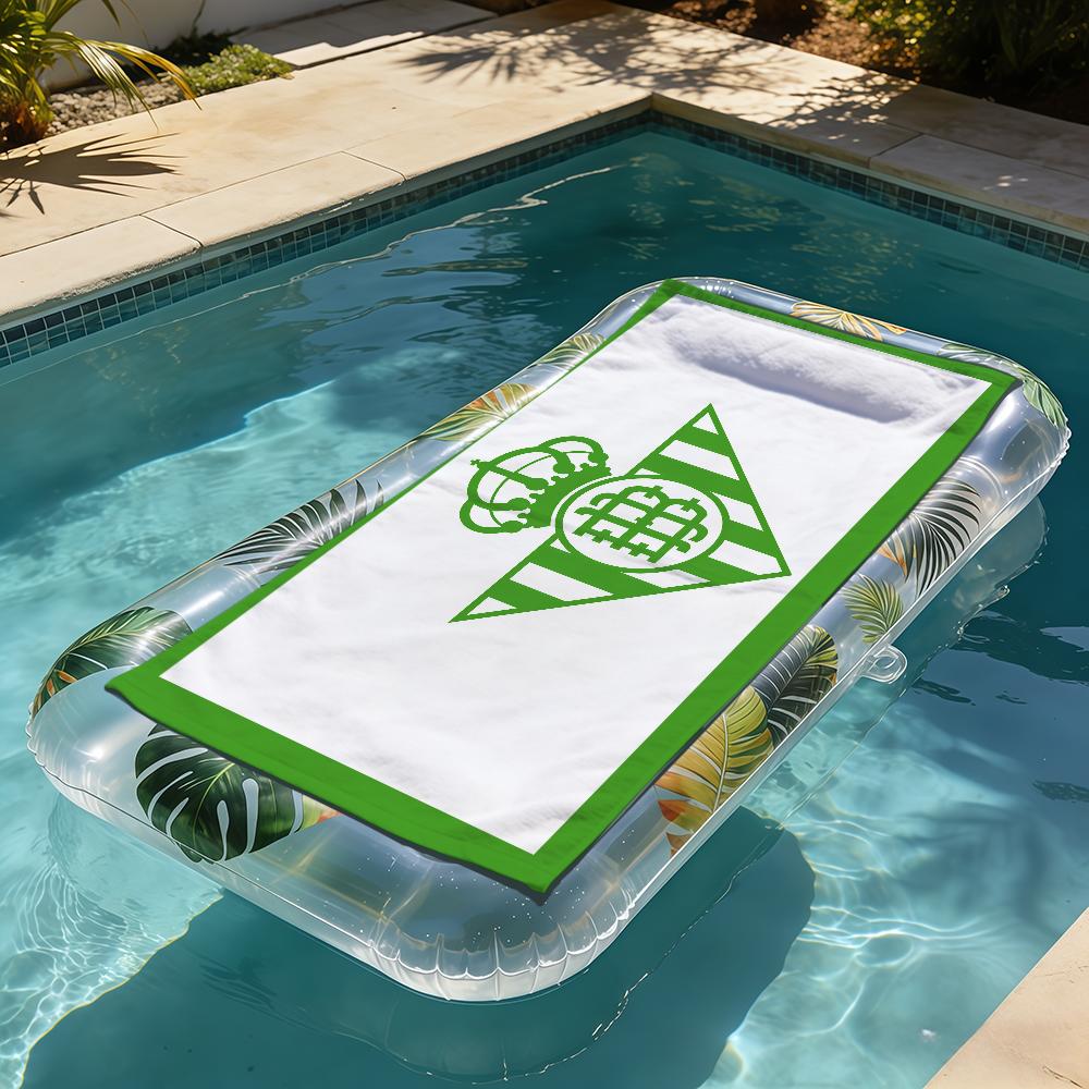 modern cool green art fc R-RealS B-Betis soft Beach Towels Trip swim Pool bathing Towel Gym Spa home Decor Gift Holiday Vacation