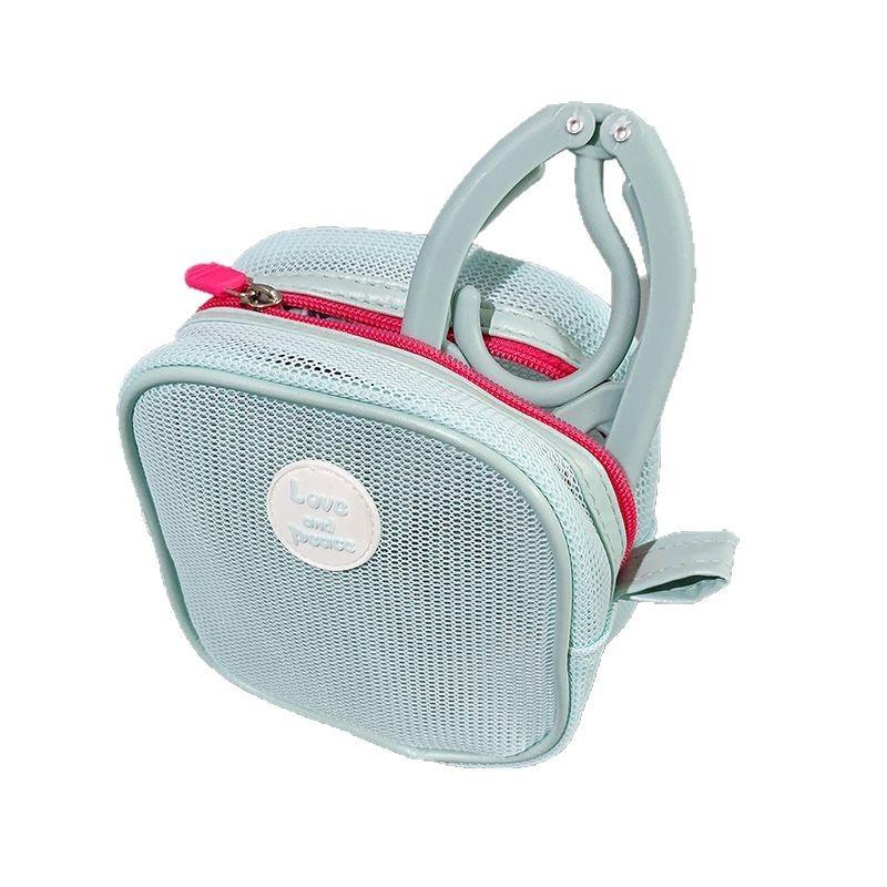 Portable Travel Collapsible Plastic Clothes Hanger With Storage Bag For Suitcase And Dorm Use