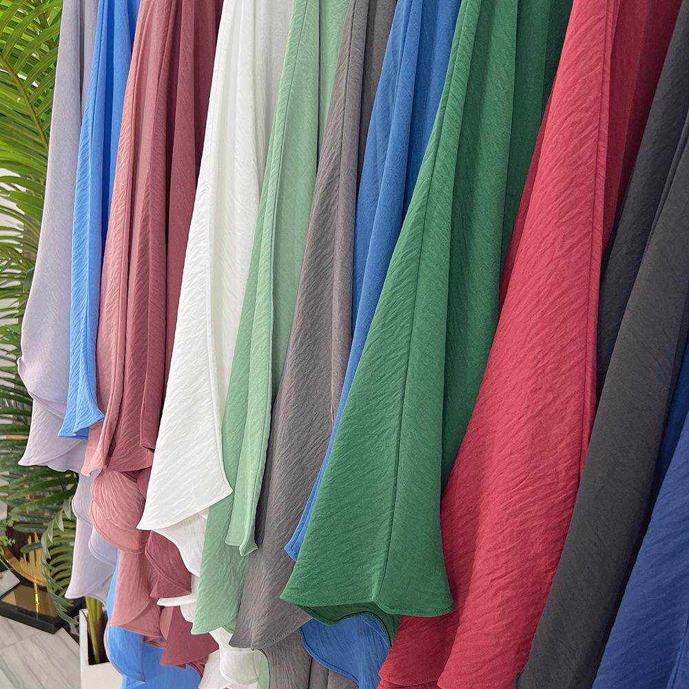 Loriya 2023 Solid Color Middle Eastern Headscarf, Large Size (Dubai, Turkey) Model HJ907