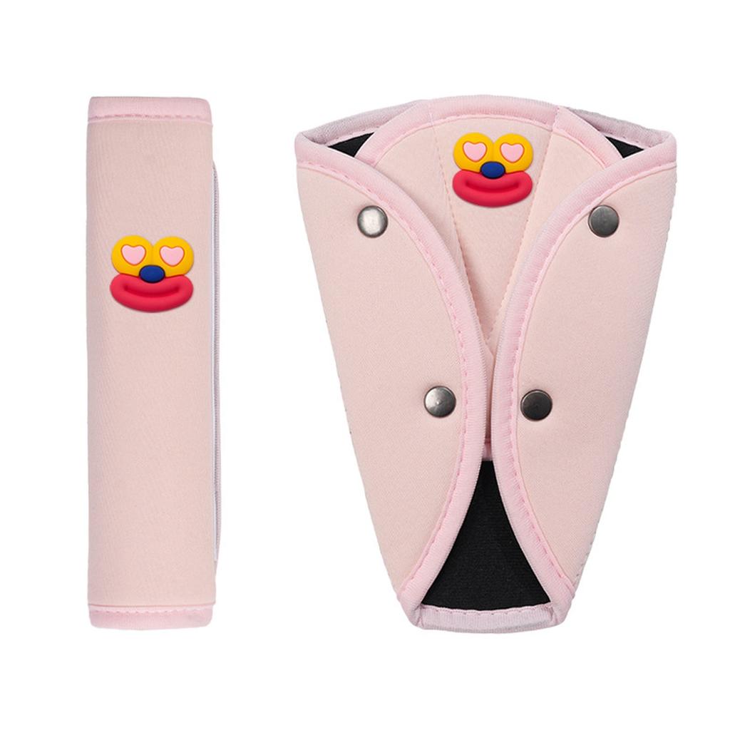 My Melody Cartoon Cute Child Seat Belts Car Seat -strangle Shoulder Pads Fastening Safety Belts