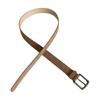 Simple Hollow Out Belt Solid Color Thin Waistband Fashion Leather Belt  for Dresses