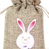Drawstring Bag Easter Bunny Party Candy Treat for Wedding