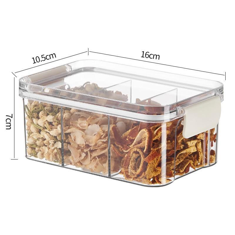 Transparent Plastic Food-Grade Storage Jar for Candy, Tea, Grains, and Cereal