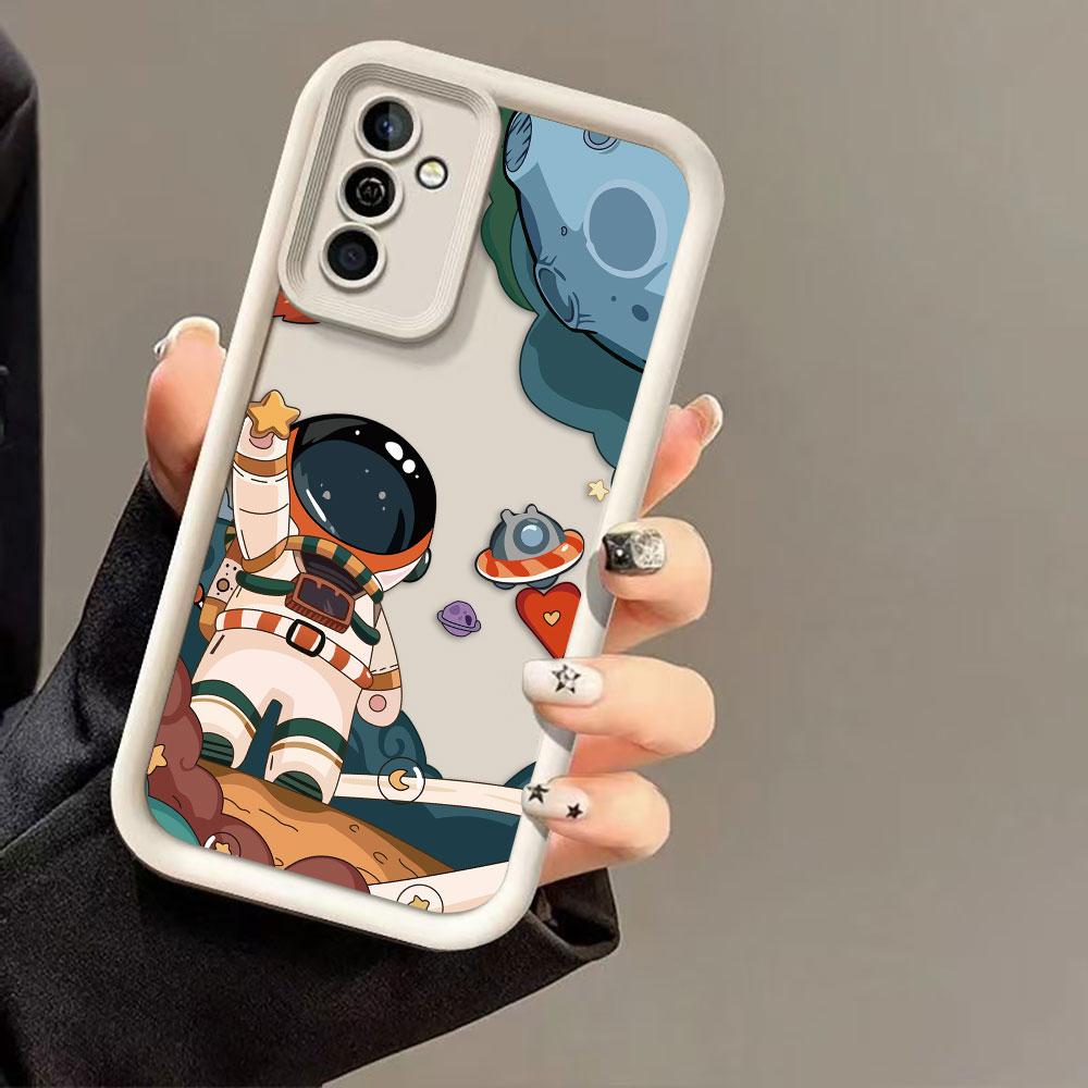 Astronauten Weltraum Planeten Handyhülle Für MOTO G9 G24 G32 G34 G52 G54 G56 G60 G75 G84 G85 G86 E32 E40 EDGE 40 50 50F 60E 60 Hülle