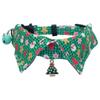 with Bell Kitten Bowties Collar Necklace Adjustable Kitten Christmas Bow Collar  Autumn