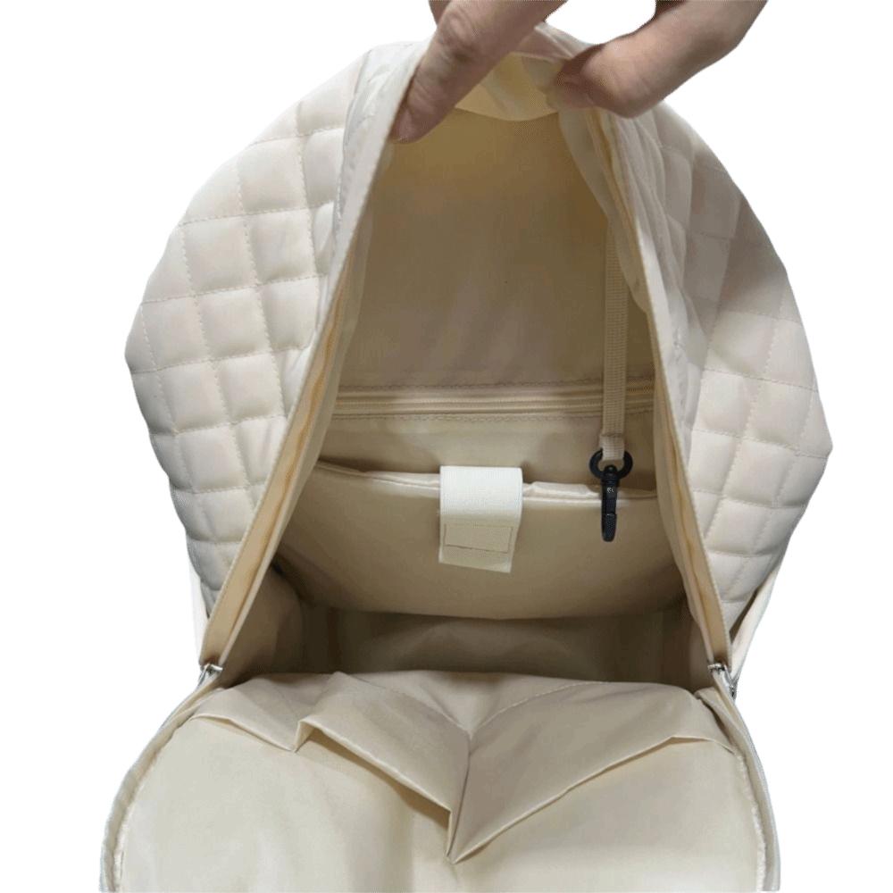 Large Capacity Lightweight Sling Bag Zipper Closure Tennis Racket Bag Men and Women