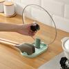 Foldable Spoon Pot Lid Shelf Cooking Storage Stand Holder Kitchen Organizer