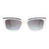 Chanel Irregular Frame Sunglasses Women Sunglasses White CH5417