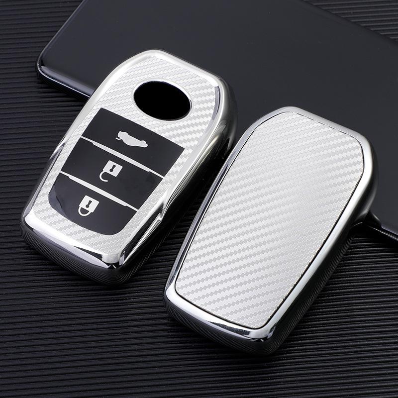 

Toyota 18 Highlander/Crown/Levin Carbon Fiber Key Case