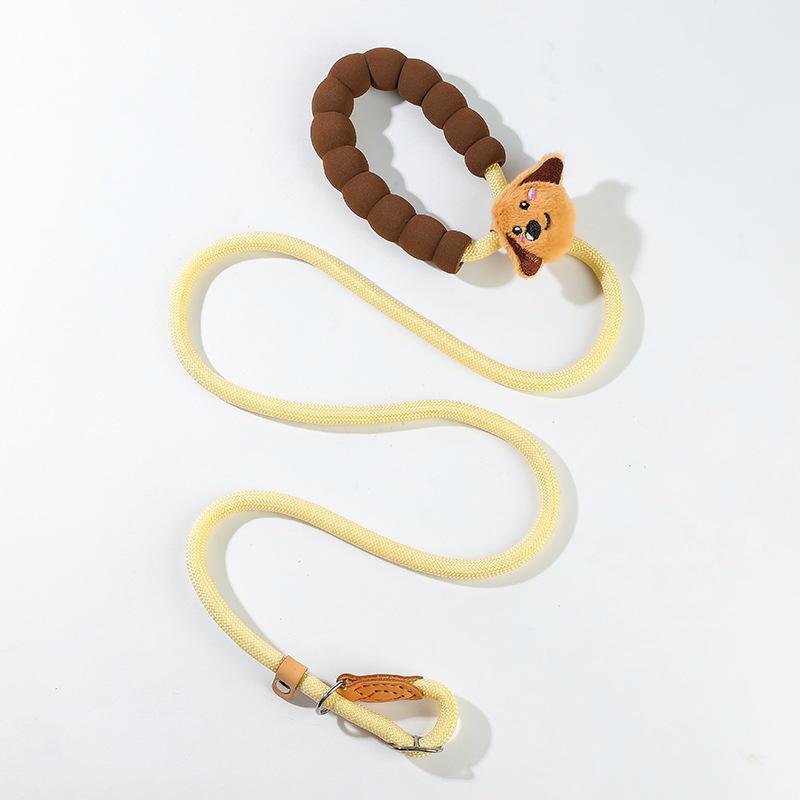 

New DIY Cartoon P Rope Dog Out Burst Leash Dog Walking Pet Chain Leash Pet Supplies 10mm 1.5m