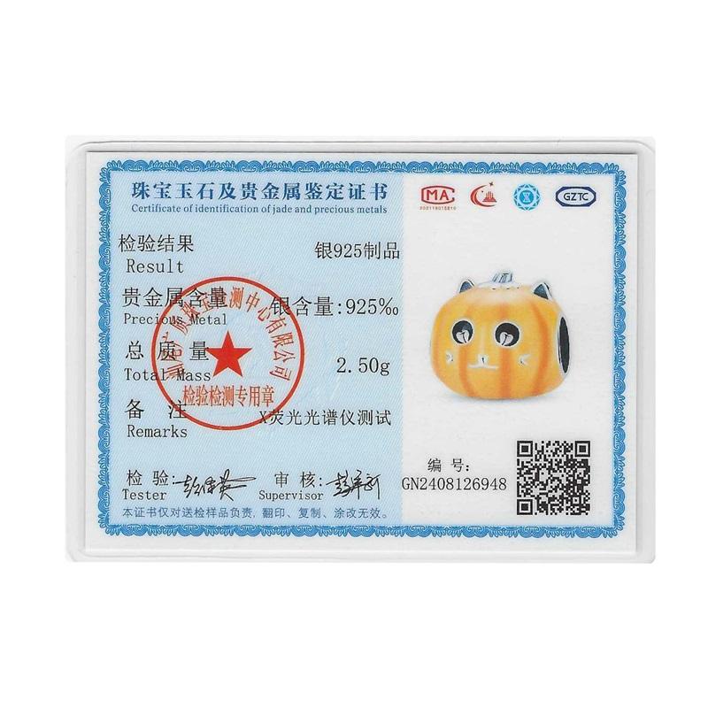 New In Original Charms Copper Glow In Skull And Pumpkin Charms Beads Fit 3Mm Original Bracelet For Women Diy Jewelry Gifts