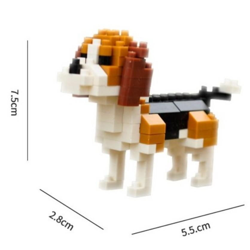 Nanoblock Beagle 129 Teile (Stck)