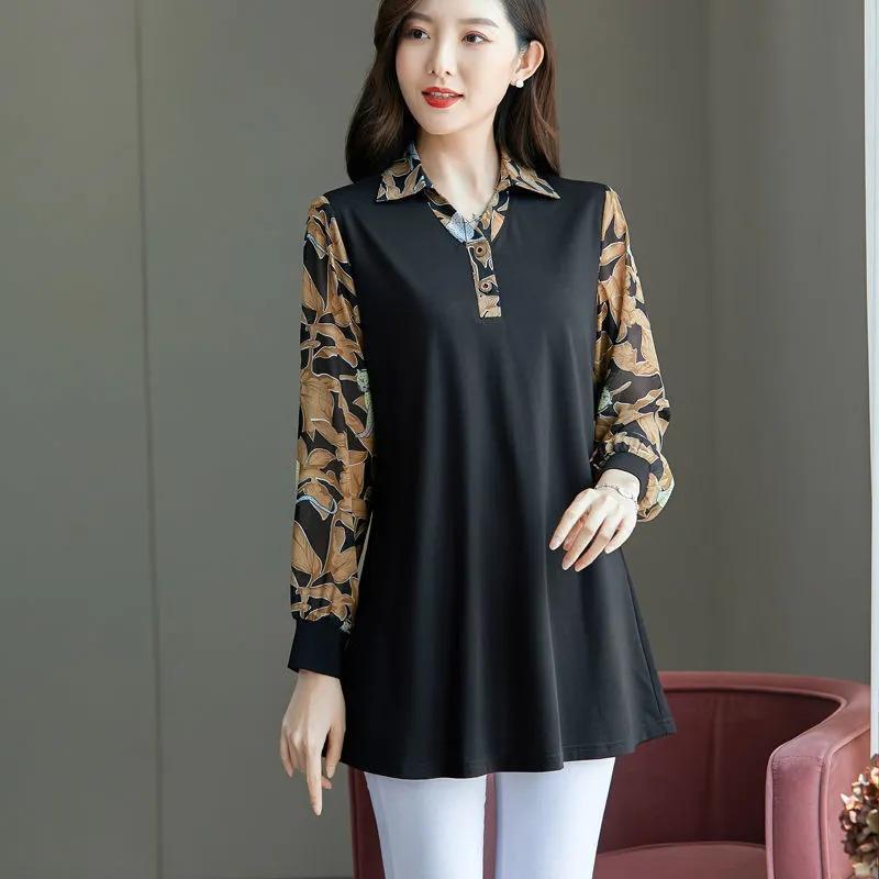 

New Autumn Dress New Plus Size Women s Belly Chiffon Skirt Fat Sister Bottoming Skirt L чёрный