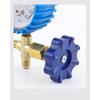 CT-466AL Air Conditioner Refrigerant Pressure Gauge Service Kit for R12/R22/R134a/R502 with Adapter Hose with Adapter