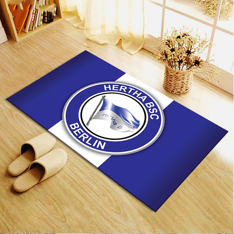 Hertha BSC Carpet Rug for Living Room Bedroom Home Sofa Decoration,Kids play Non-slip Floor Mat