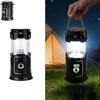 Solar Camping Lantern Lightweight Waterproof USB Rechargeable LED Light Ultra Bright Outdoor Hiking Tent Hanging Emergency Lamp
