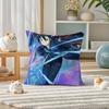 Sword Art Online Goddess Stacia Asuna Plush Pillow Cover Soft Short Plush Cushion Cover For Sofa Bedroom Home Decor Gift