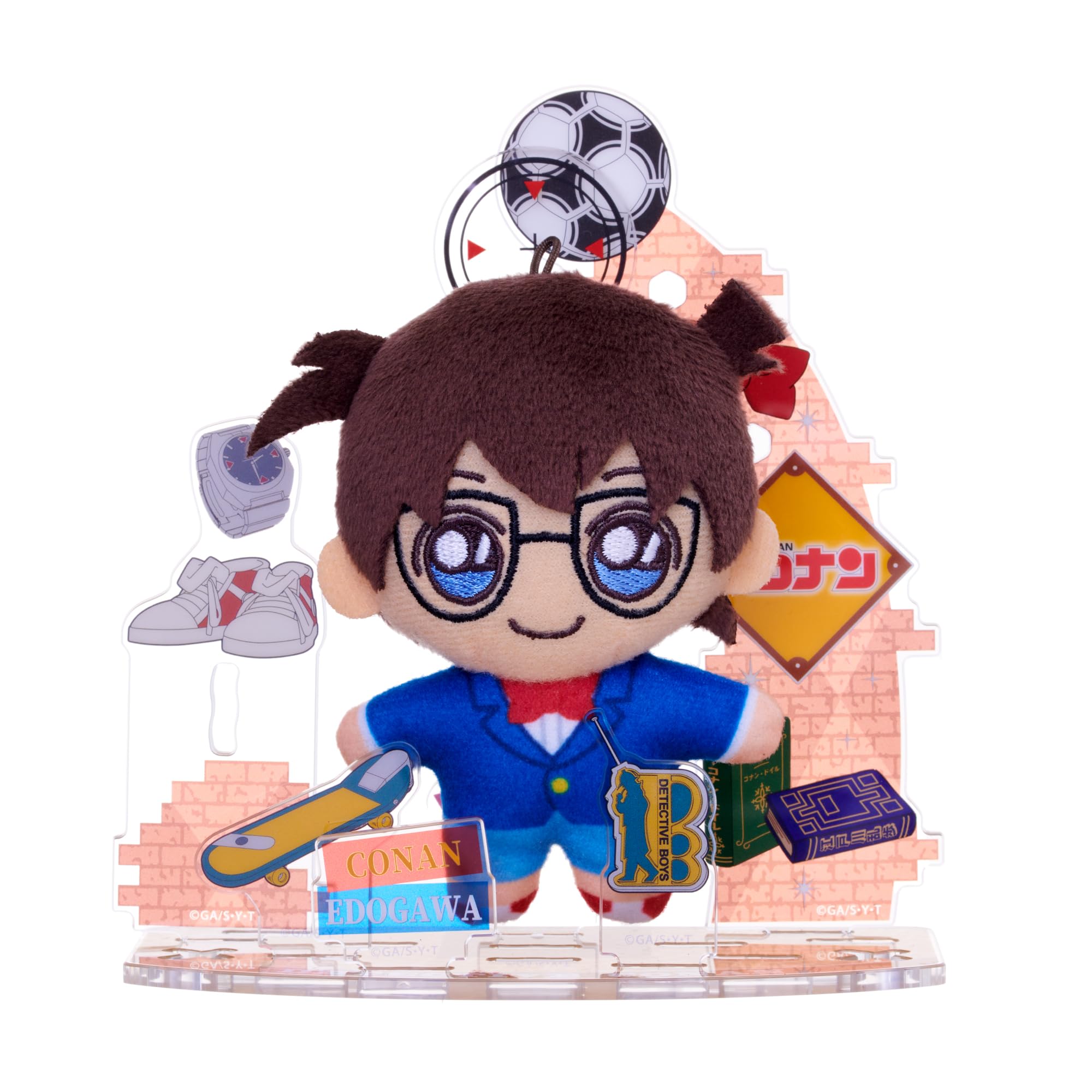 

Sega Fave Acrylic Plush Toy Detective Conan Edogawa Conan (SEGA FAVE)