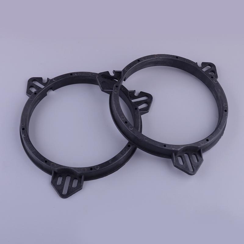 

2Pcs 6.5 Car Rear Door Speaker Adapter Spacer Rings Bracket Holder Plastic Black Fit for Subaru Impreza Forester WRX Legacy