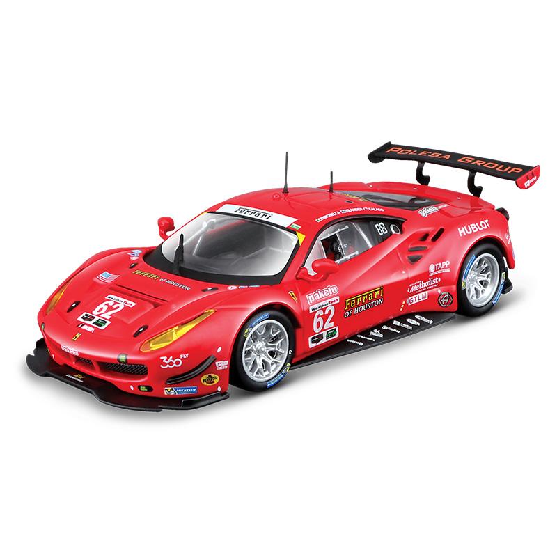 Bburago 1:43 24 HEURES DU MANS 2024 Ferrari 499P No.83 racing model simulation car model alloy car toy male collection gift