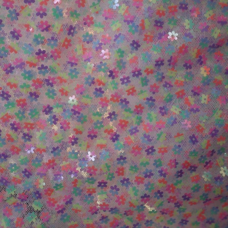 Sparkly Sequin Fabric Opaque Glitter Material for Wedding Stage Backdrop Decor Party Performance Costume DIY Sewing 1/3Yard