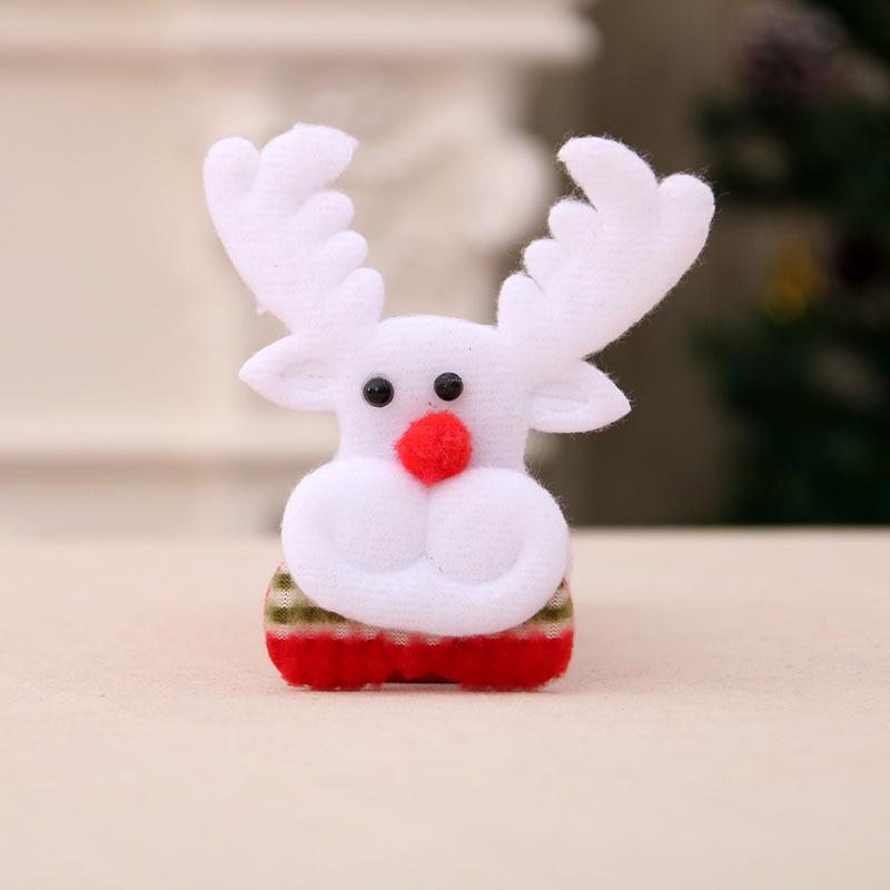 Luminous Christmas Brooches: Santa, Snowman & Bear 