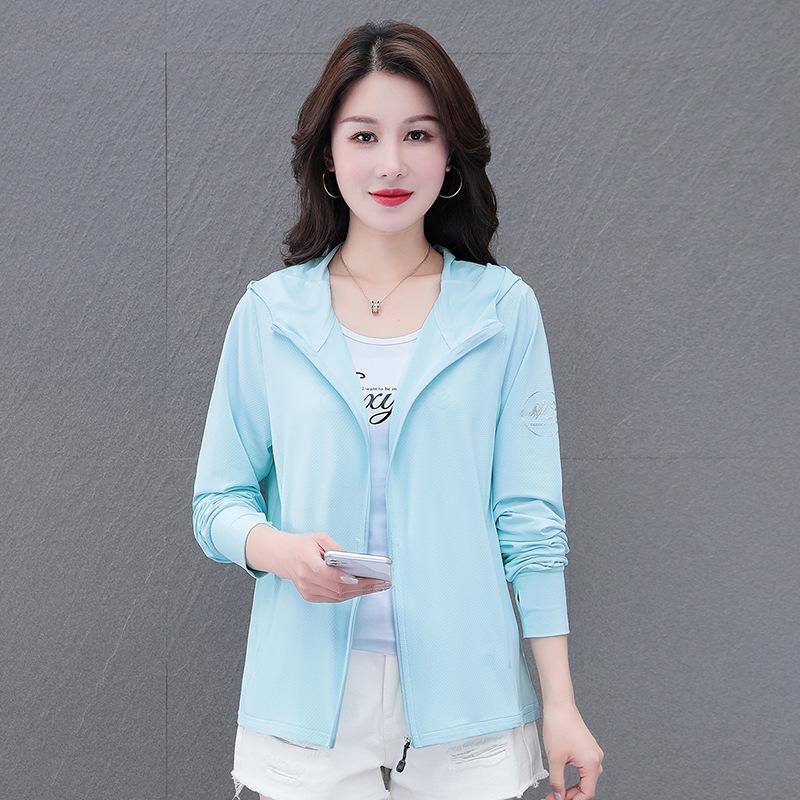 Women's Summer 2023 Sun Protection Lightweight Loose-Fit Jacket